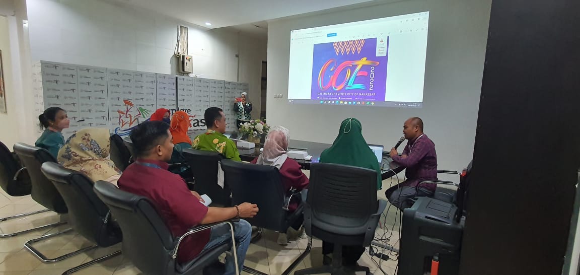 Dinas Pariwisata Kota Makassar Terima Rombongan Dinas Pemuda, Olahraga, Kebudayaan dan Pariwisata Depok